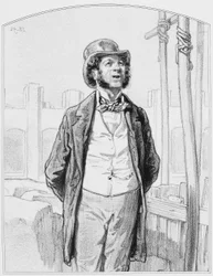 Privatinspektor der öffentlichen Arbeiten, Platte 13 aus Les Toquades, 1858